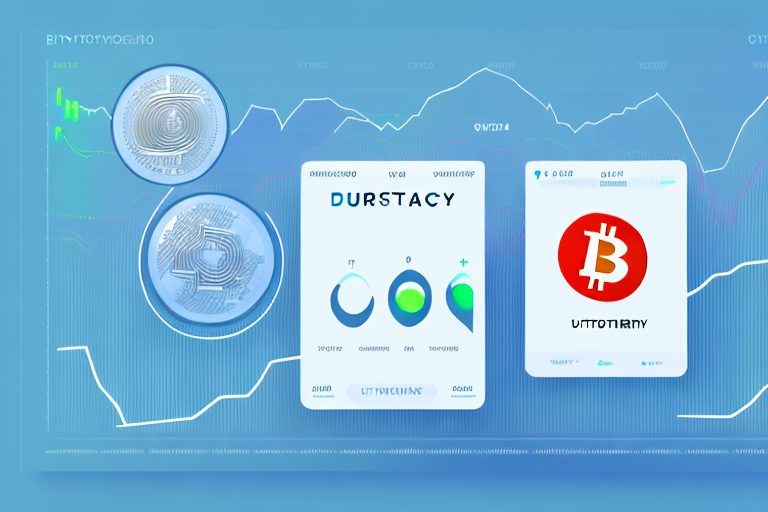 Two different types of cryptocurrency charts