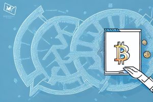 A graph showing the ups and downs of cryptocurrency trading