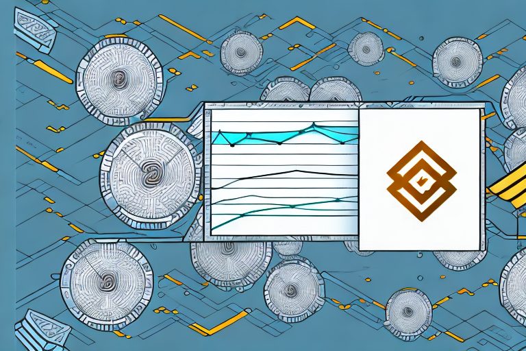 A graph showing the potential gains and losses of investing in binance coin